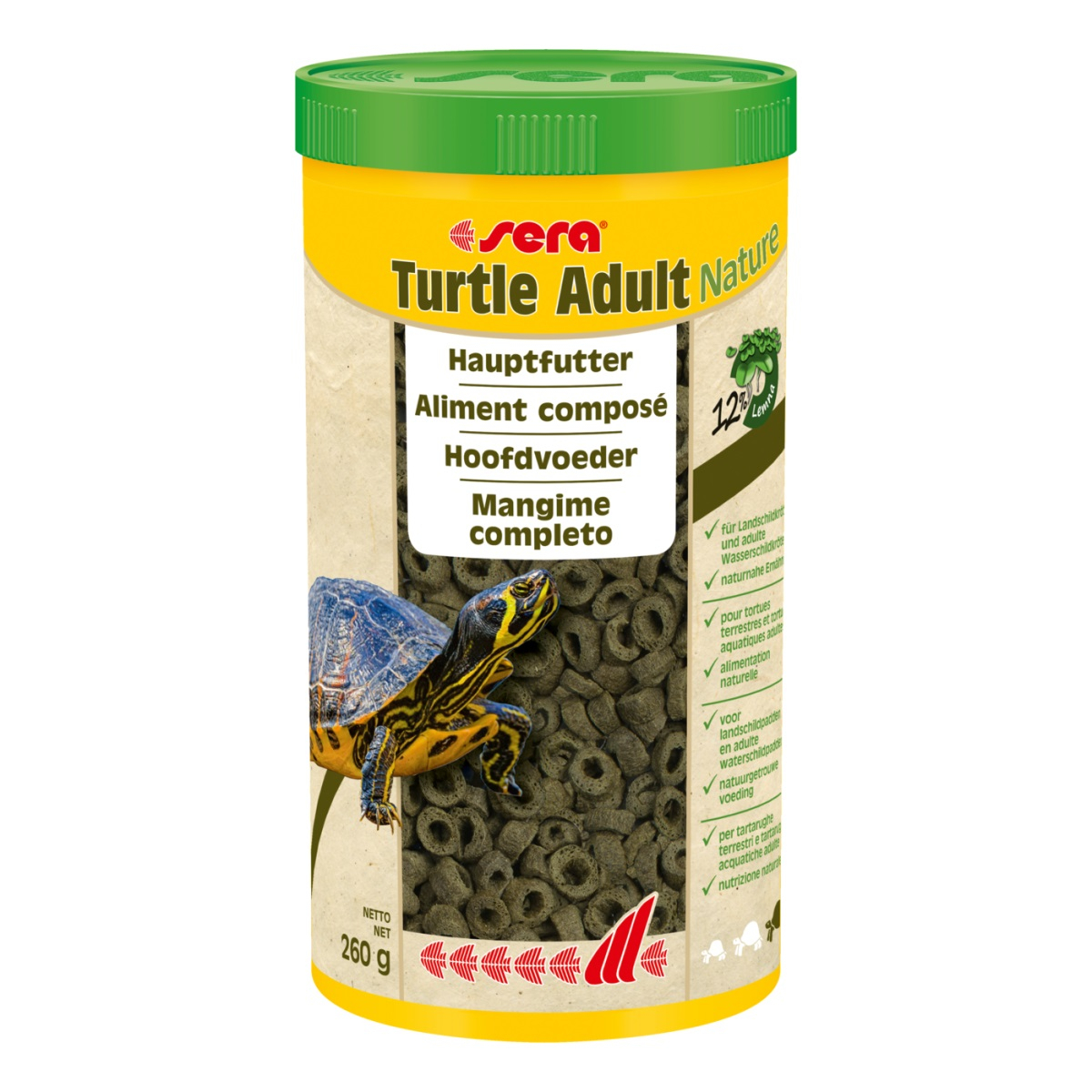 SERA Turtle Adult Nature Aliment pour tortues adultes