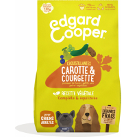 Edgard & Cooper Croquettes Végétariennes Carotte et Courgette pour Chien Adulte 