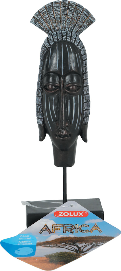 Decoración máscara africana - 3 tamaños
