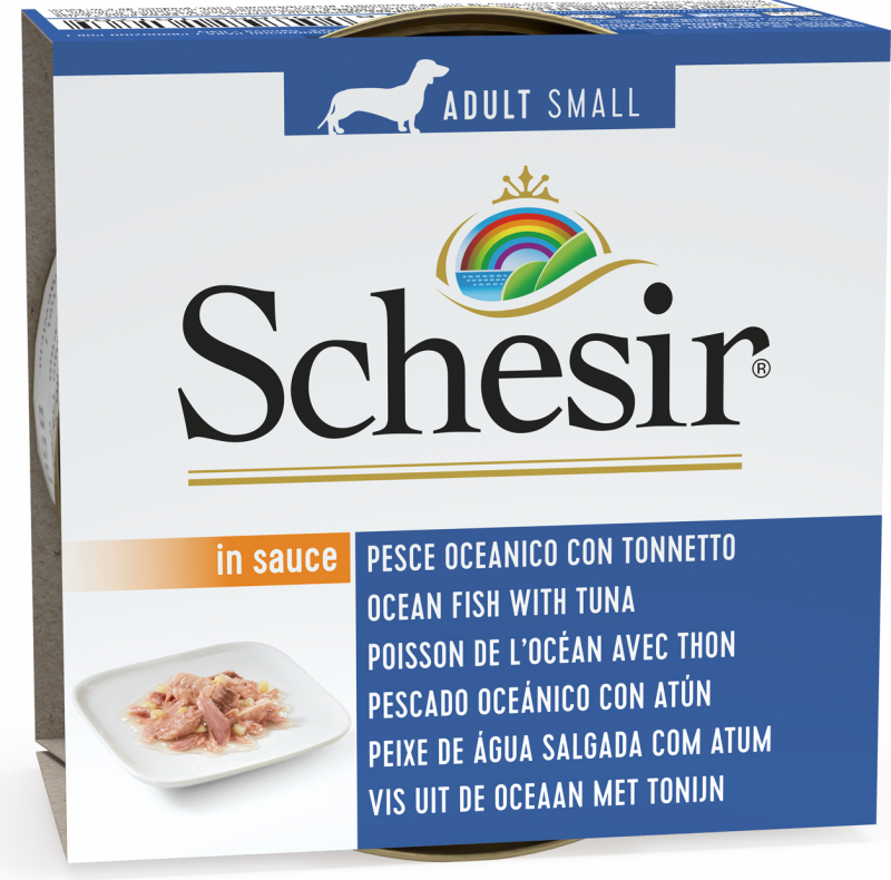 SCHESIR Petit Cuisine Adult Small, met vis en tonijn