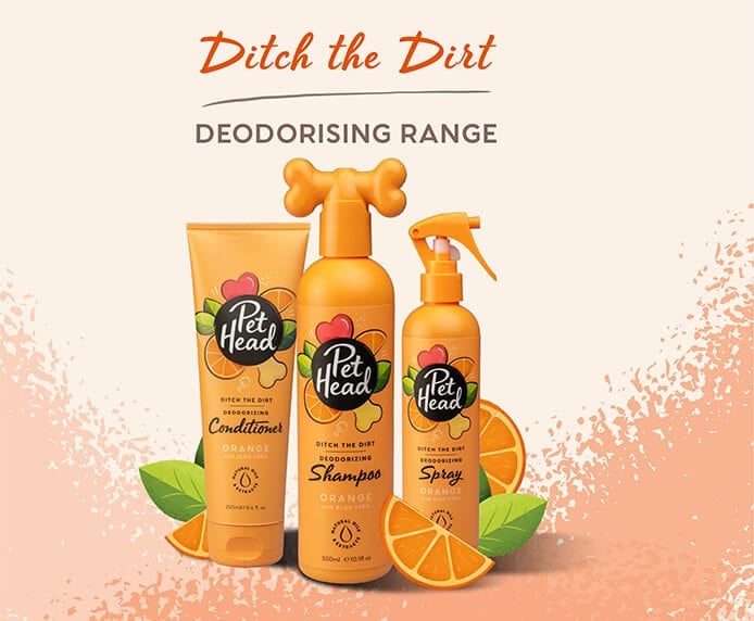 Shampoing doux - Spécial désodorisant -300ml - Ditch The Dirt Pet Head