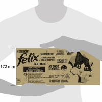 FELIX Fantastic Tiernos filetes en gelatina Selección mixta para gatos
