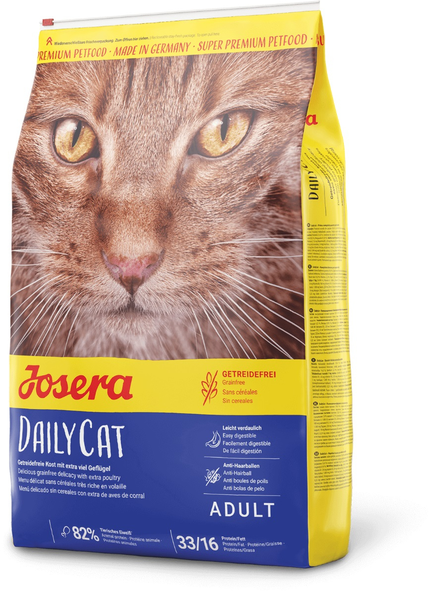 JOSERA DailyCat Pienso sin cereales para gatos