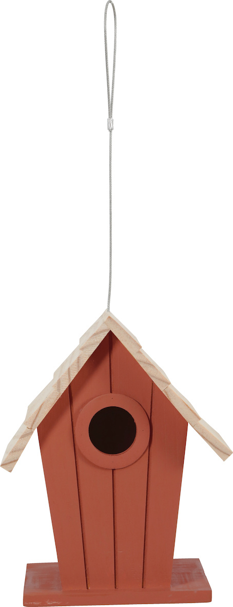 Casetta nido in legno per uccelli selvatici - Zolux Terracotta