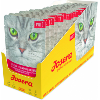 JOSERA Pack de Pâtées Sans Céréales - 16 x 85g - 4 recettes disponibles