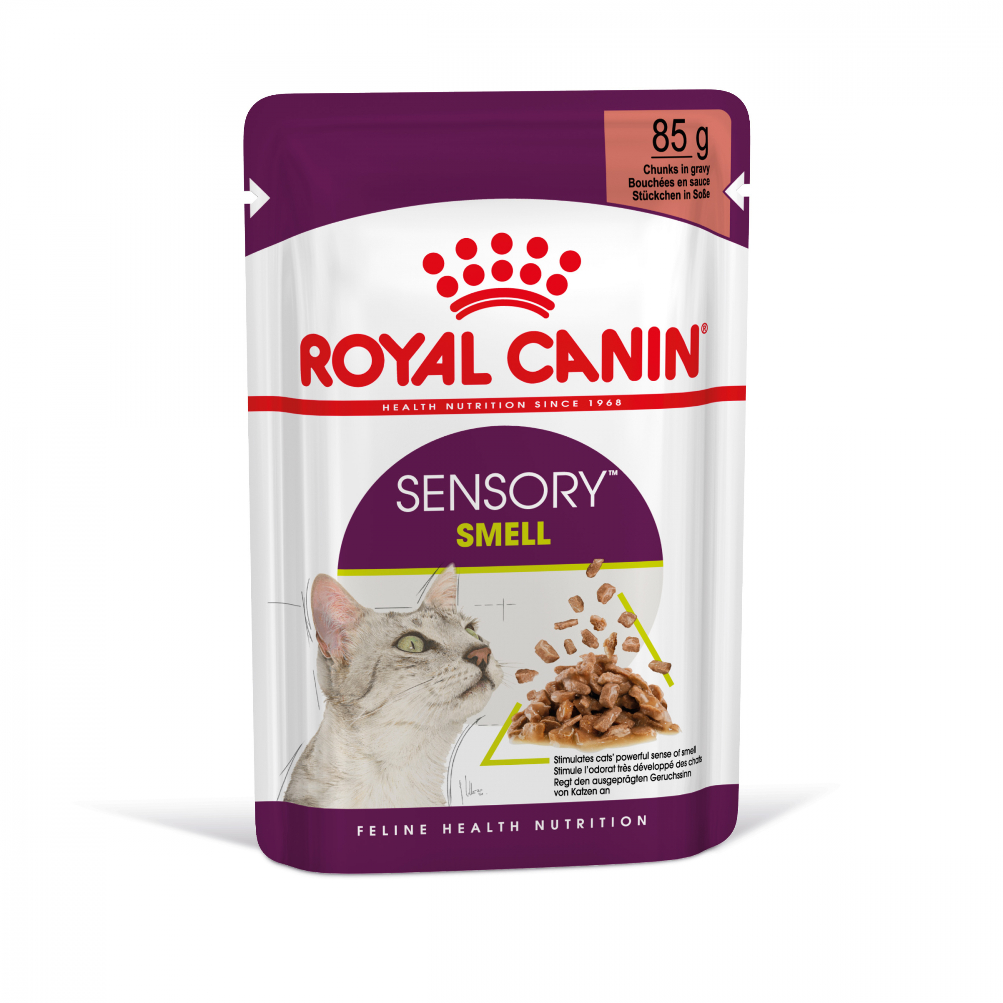 Royal Canin Sensory Smell Comida húmeda en salsa para gatos