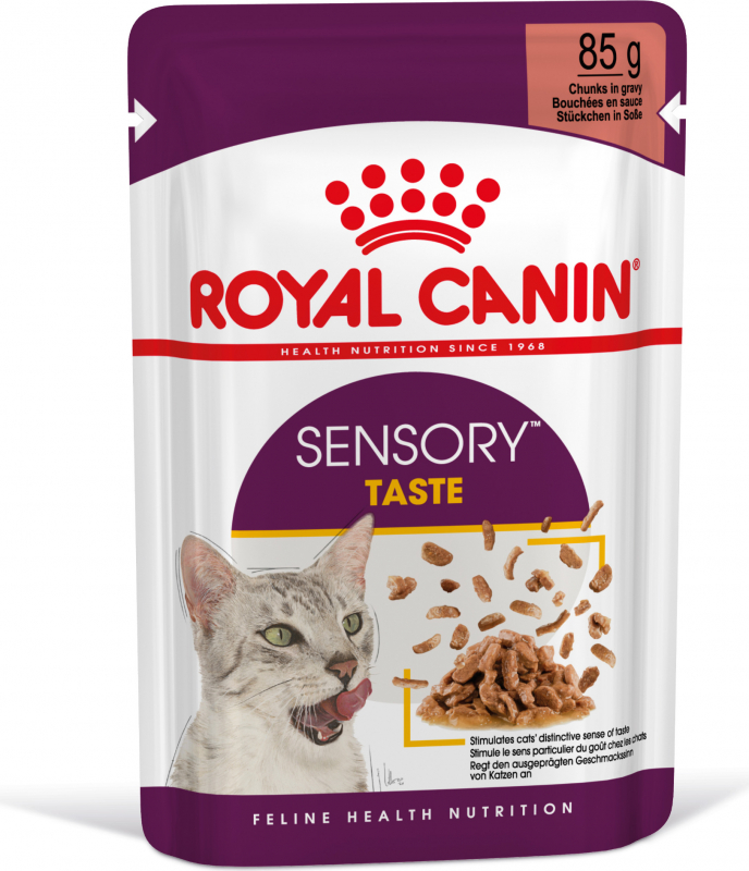 Royal Canin Sensory Taste comida húmeda en salsa para gatos