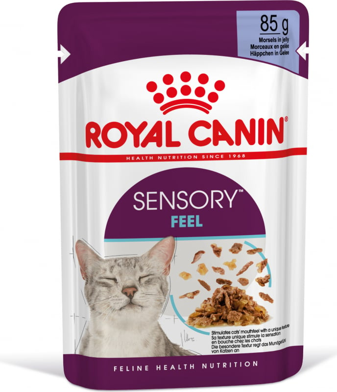 Royal Canin Sensory Feel paté em galeia para gato