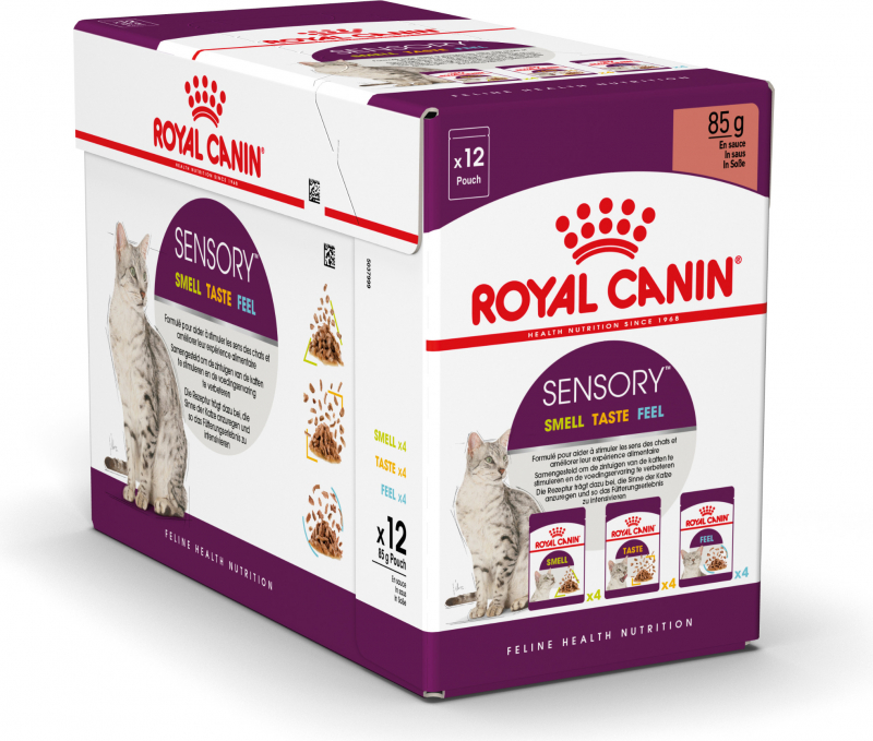 Royal Canin Sensory Multi-pack Nassfutter in Sauce für Katzen