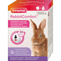 RabbitComfort Diffuseur et recharge calmants aux phéromones pour lapins et lapereaux