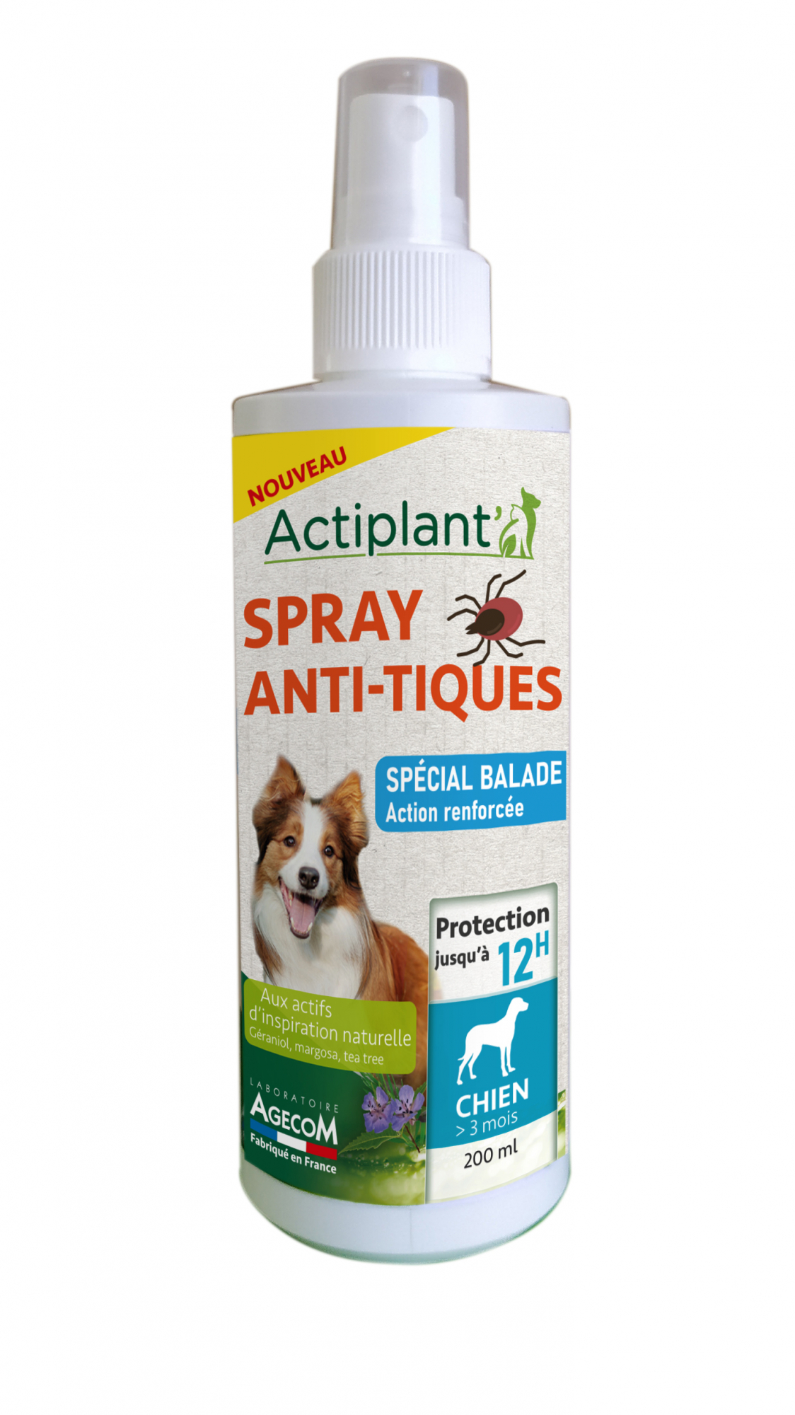 Actiplant Anti-Zecken-Spray für Hunde