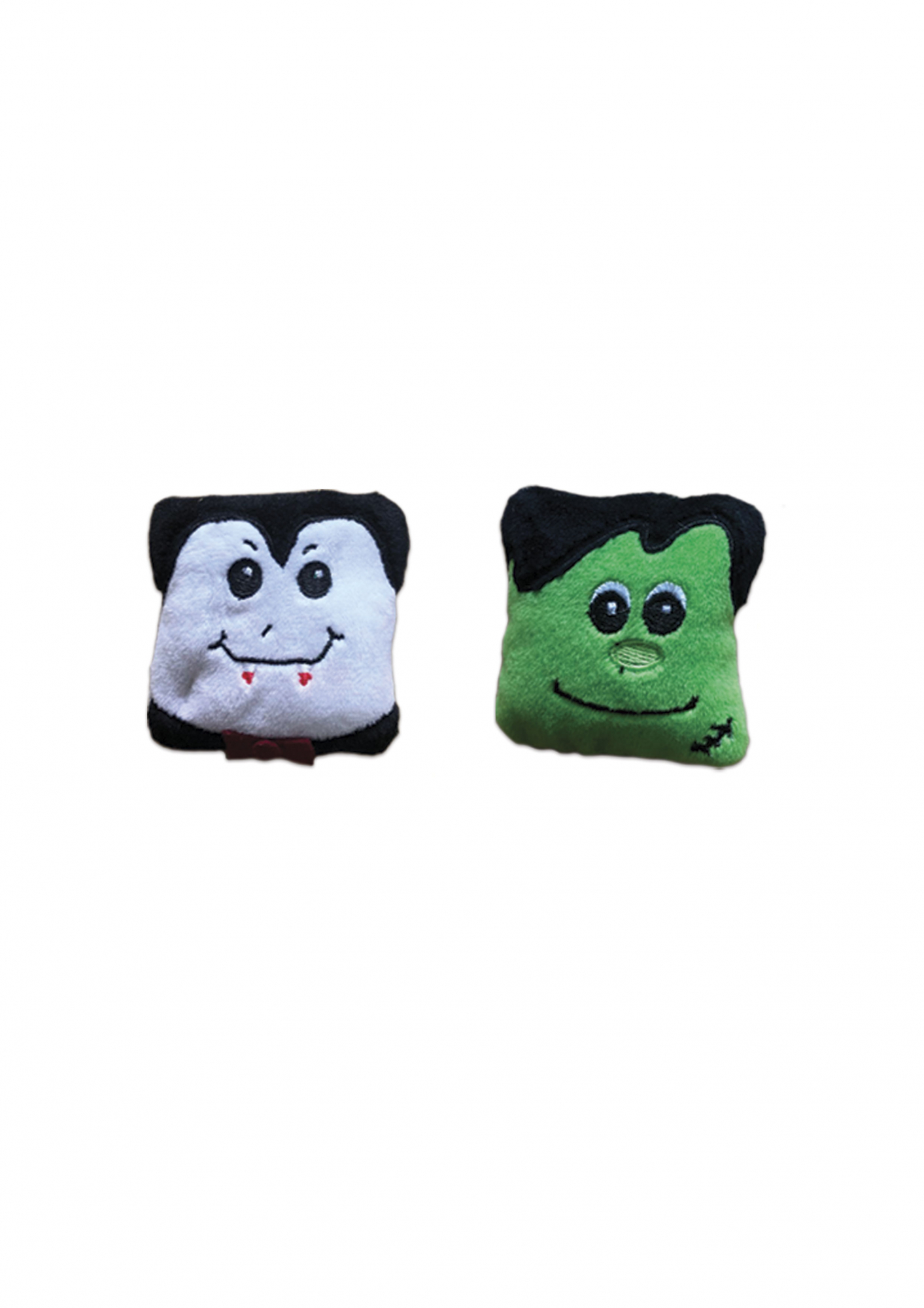 Spielzeug Frankenstein und Dracula mit Catnip für Katzen