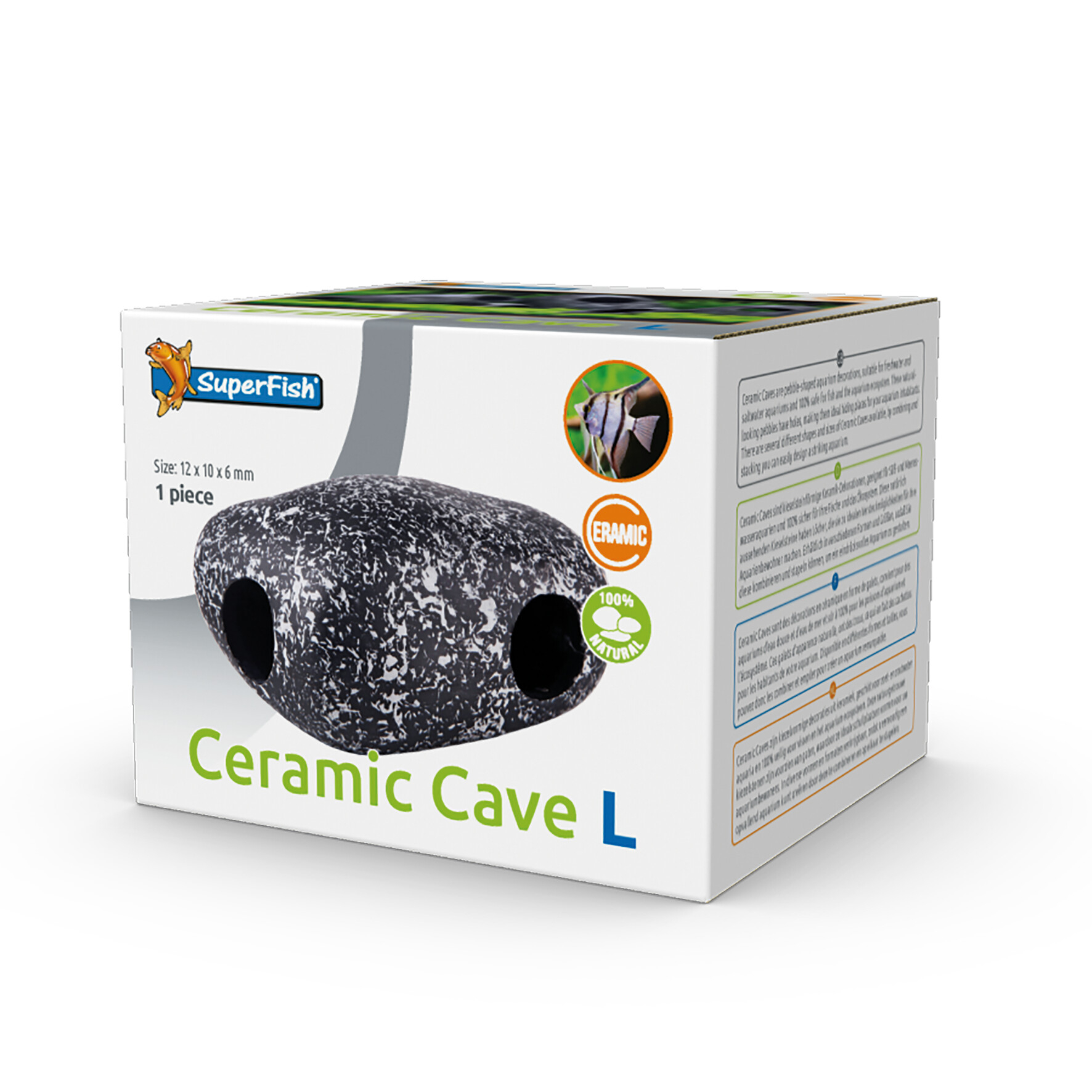Superfish Cachettes à poissons Ceramic Cave - 5 modèles