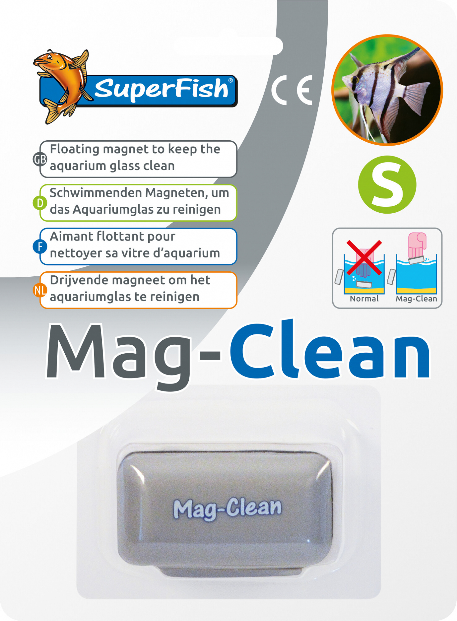 SuperFish Mag Clean Aimants de nettoyage flottants - 4 modèles