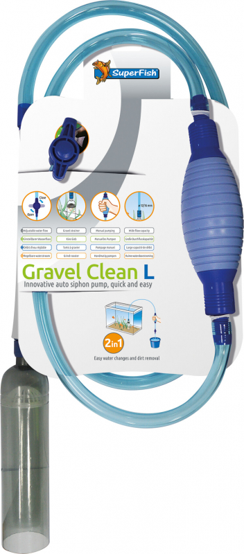 SuperFish Gravel Clean S & L - kit de nettoyage