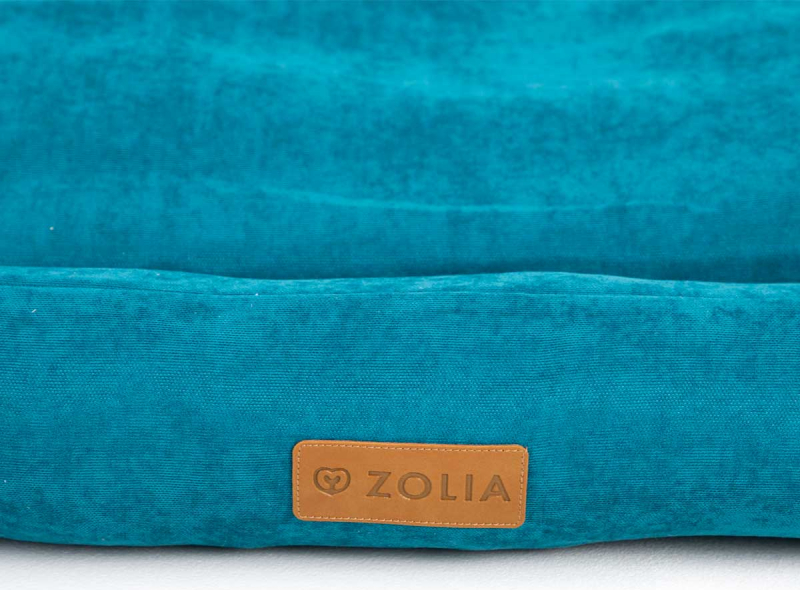 Panier en velours Turquoise Zolia Moulin - plusieurs tailles disponibles