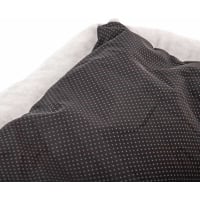 Cama de terciopelo gris Zolia Moulin - varios tamaños disponibles