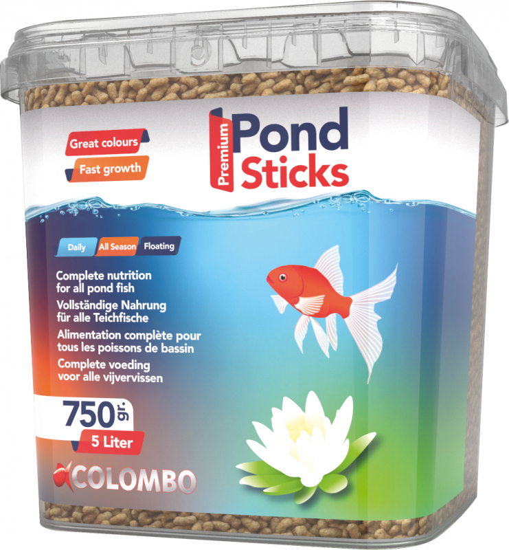 Colombo Sticks pour poissons de bassin