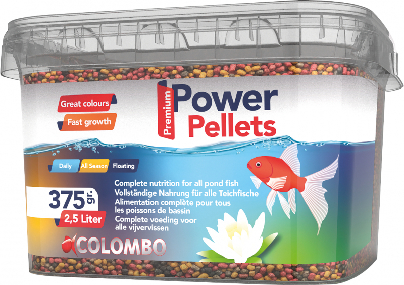 Colombo Power Pellets Granulado para peixes de lago