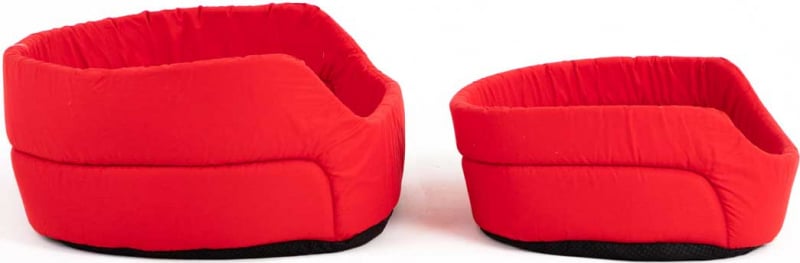 Panier ovale rouge Zolia Monaco - plusieurs tailles disponibles