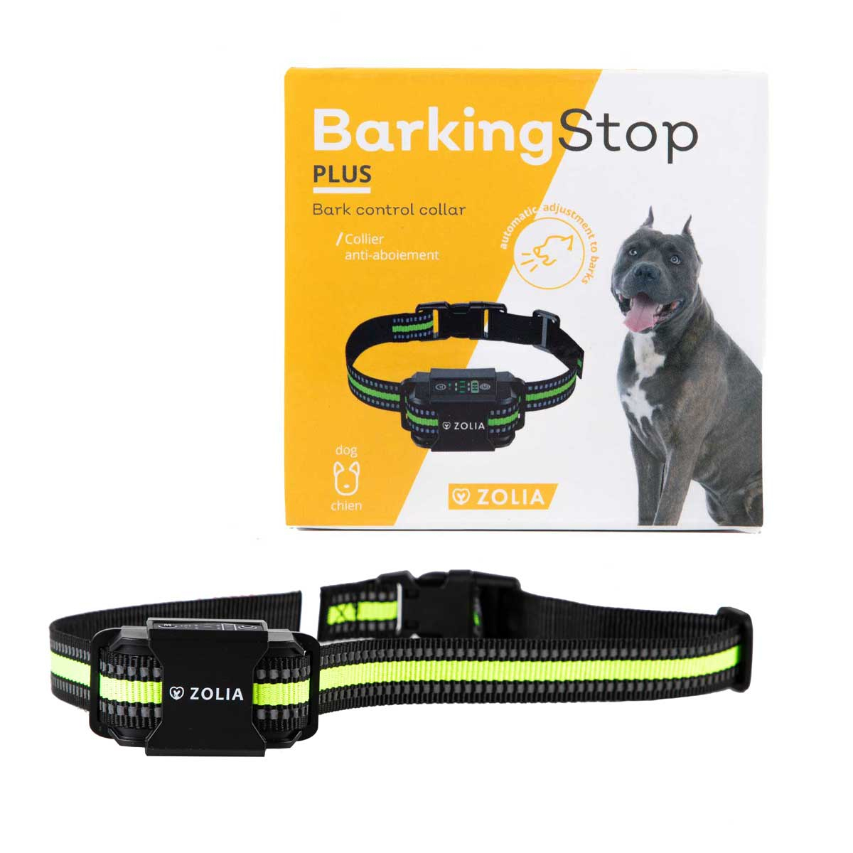 Punto de partida termómetro estimular Collar antiladridos Zolia Barking Stop Plus
