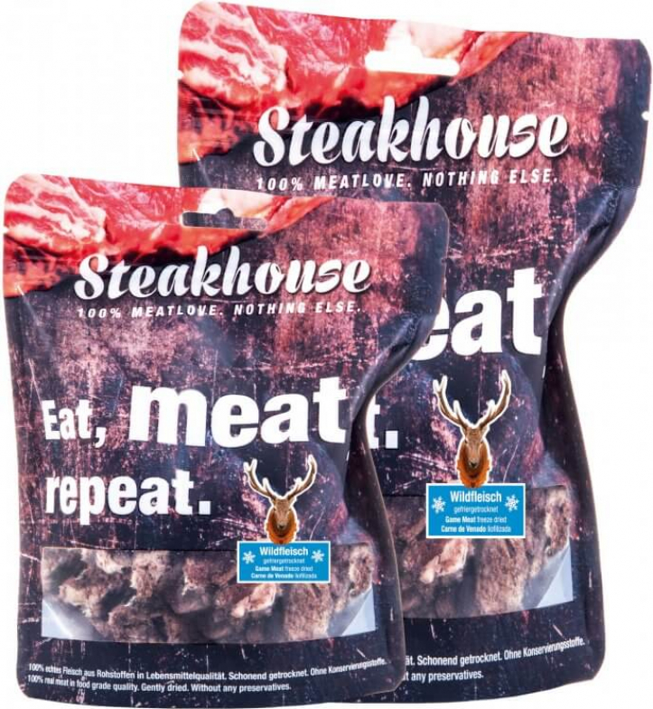 Meatlove Snacks de carne de venado liofilizada para perros