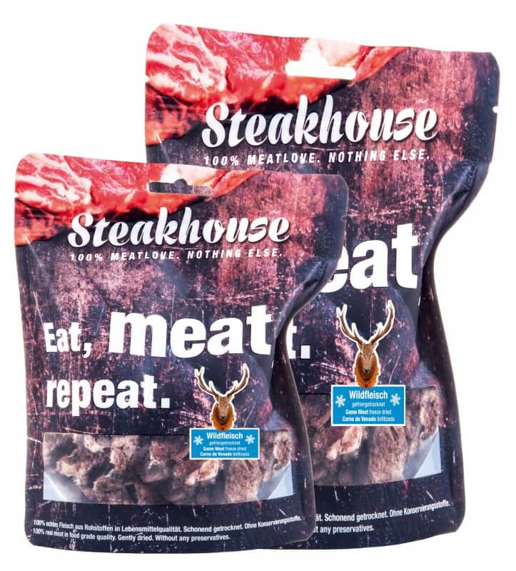 Meatlove Snacks de carne de venado liofilizada para perros