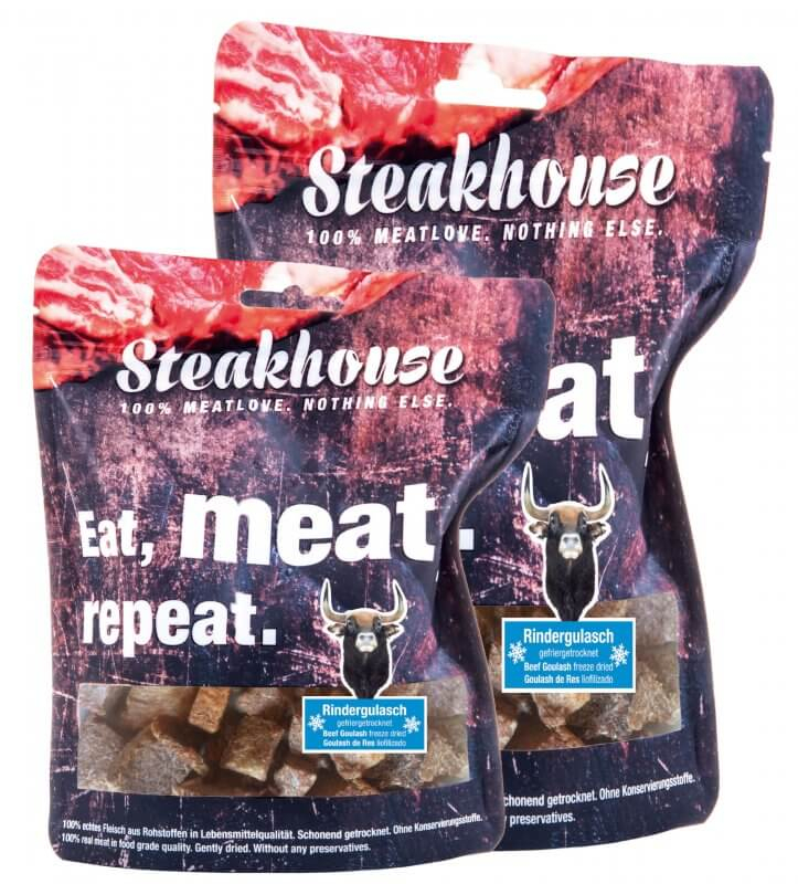 Meatlove gefriergetrockneter Hundesnack mit Rindfleisch