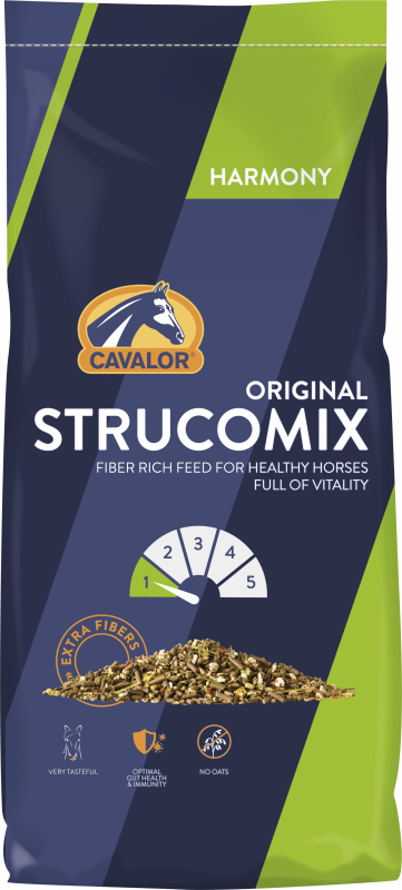 CAVALOR HARMONY - Strucomix Original mélange pour chevaux 15kg