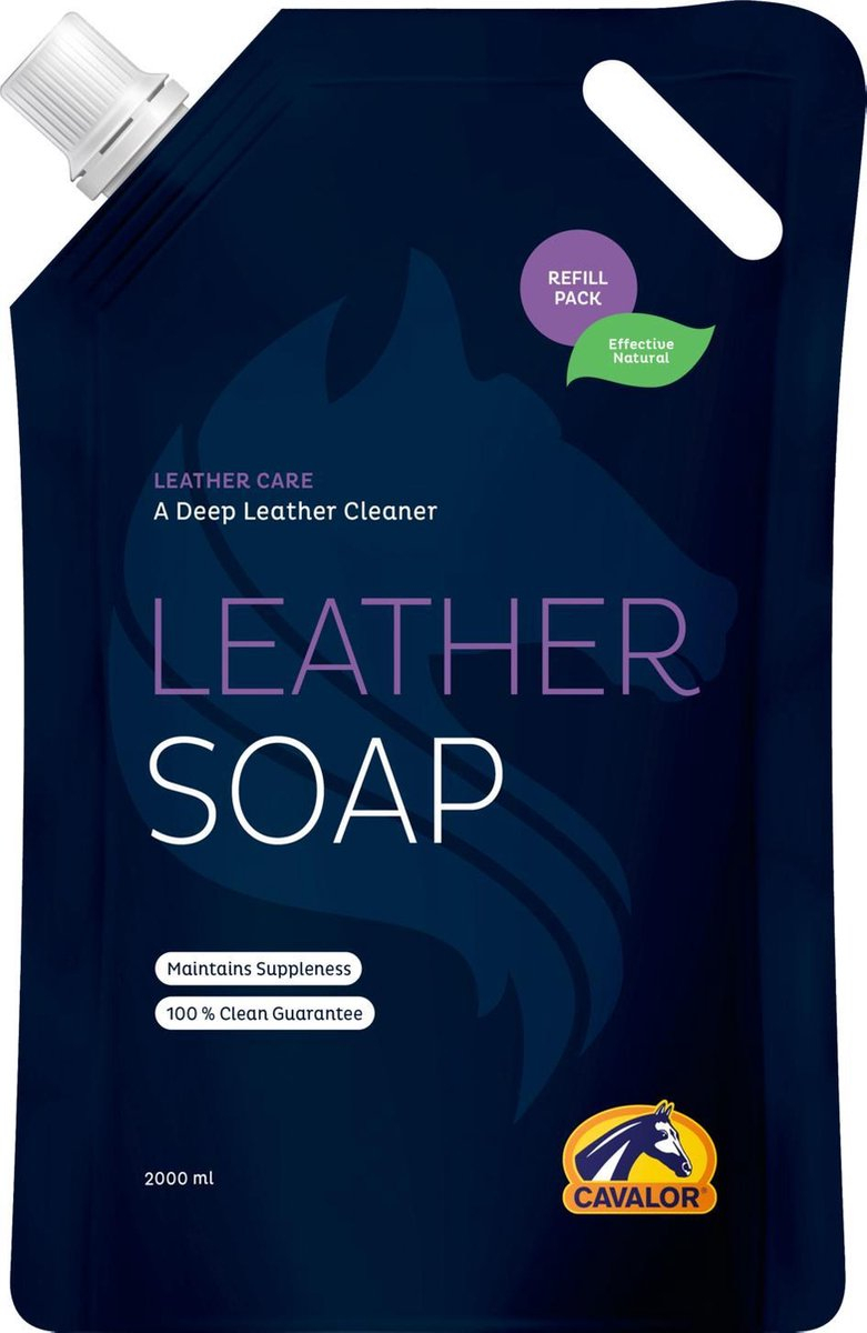 Cavalor Leather Soap Jabón de glicerina para limpieza del cuero
