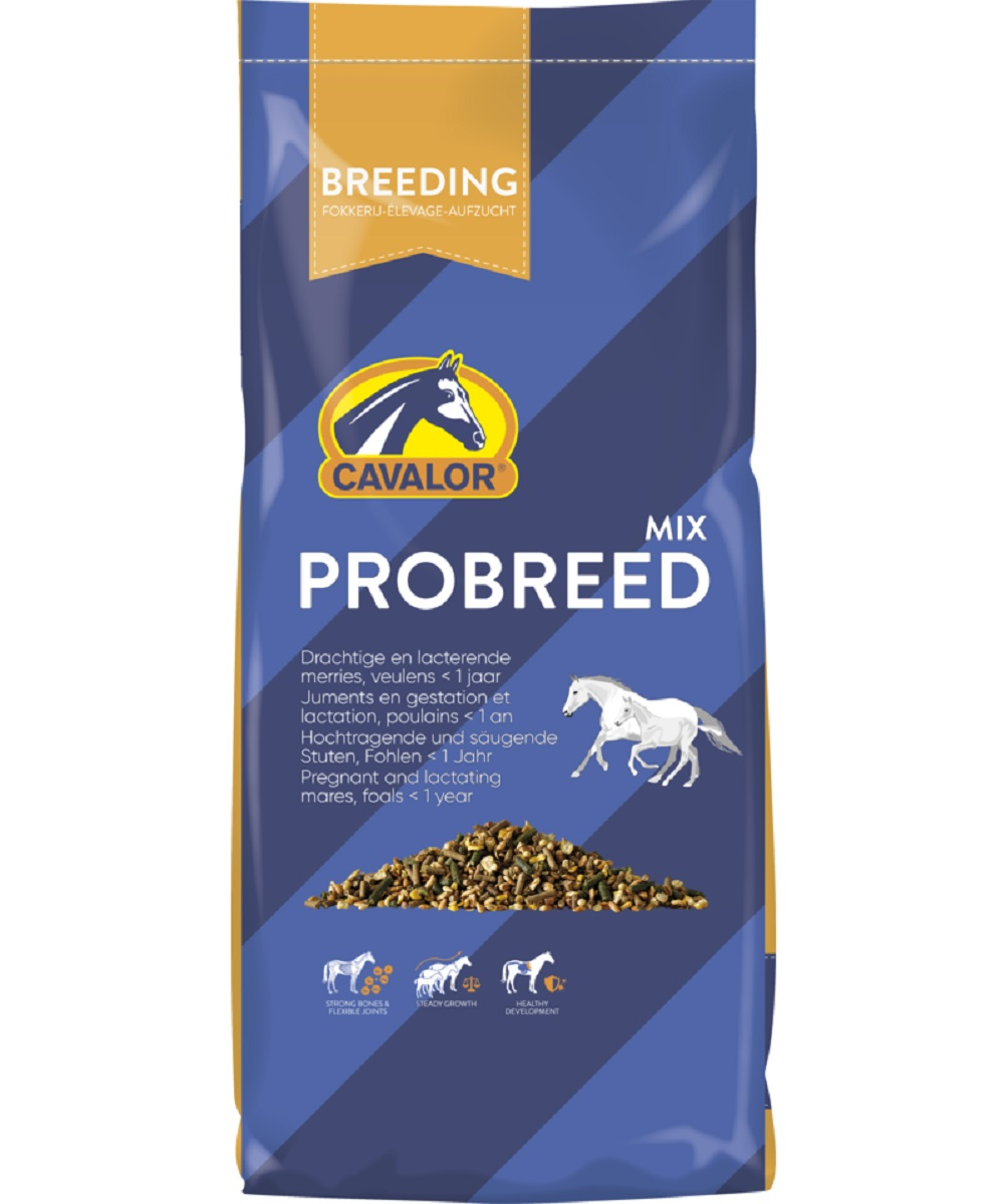 Cavalor Breeding Probreed Mix para éguas prenhas, lactantes e potro
