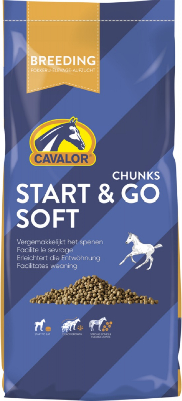 Cavalor Start & Go Soft Chunks Pienso para potros jóvenes