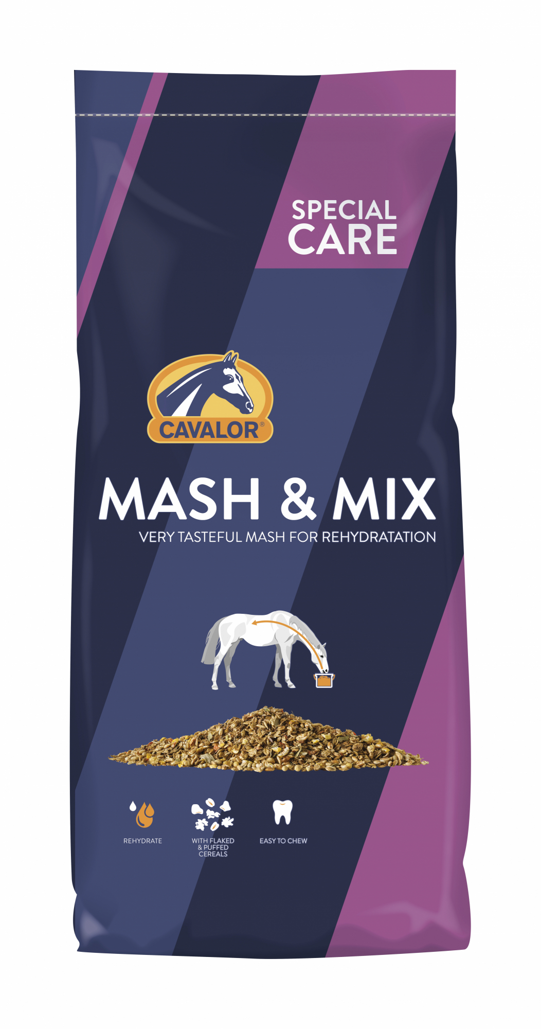 Cavalor Sport Mash & Mix pour une récupération rapide pour chevaux
