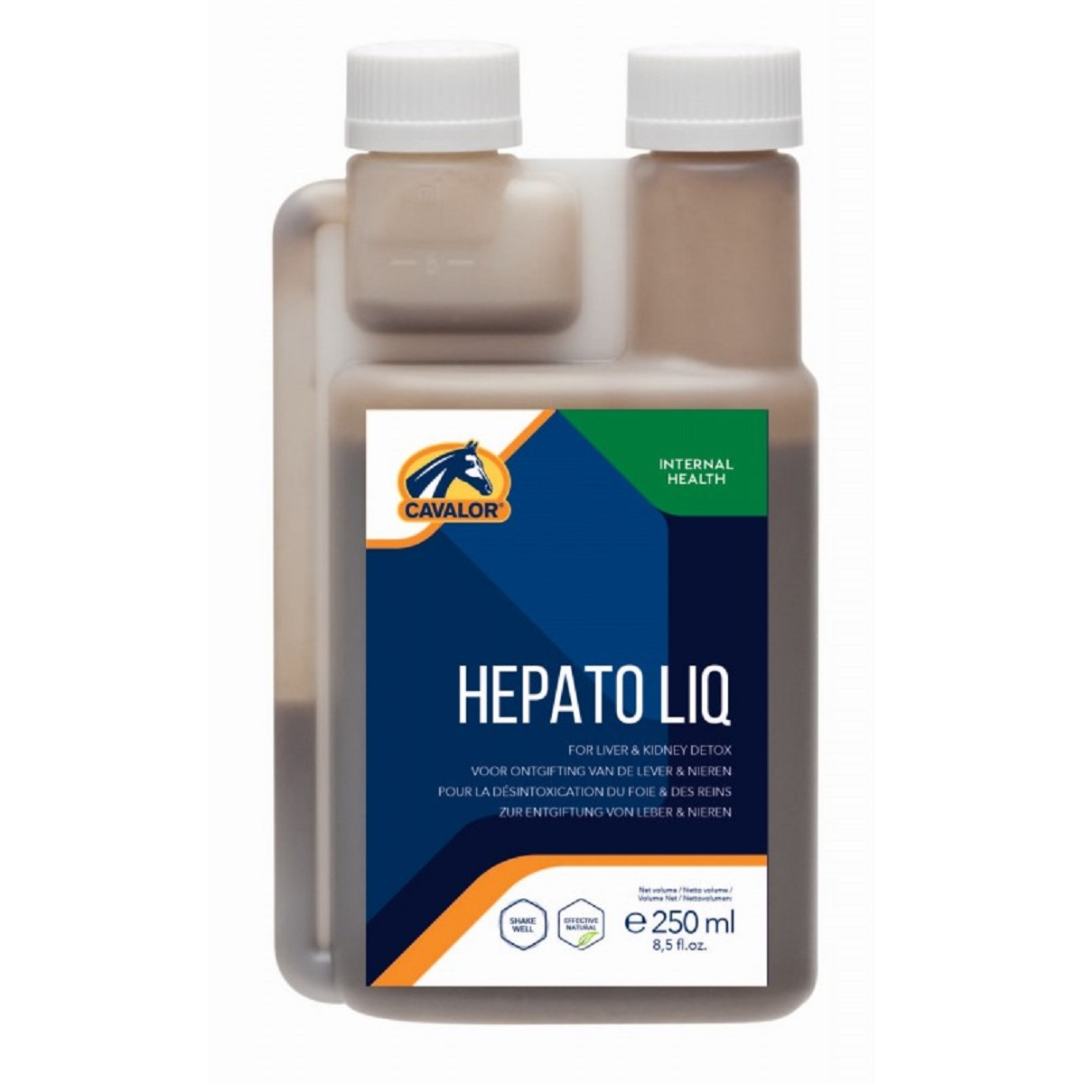 Cavalor Hepato Liq Restaura la función hepática y renal de los caballos