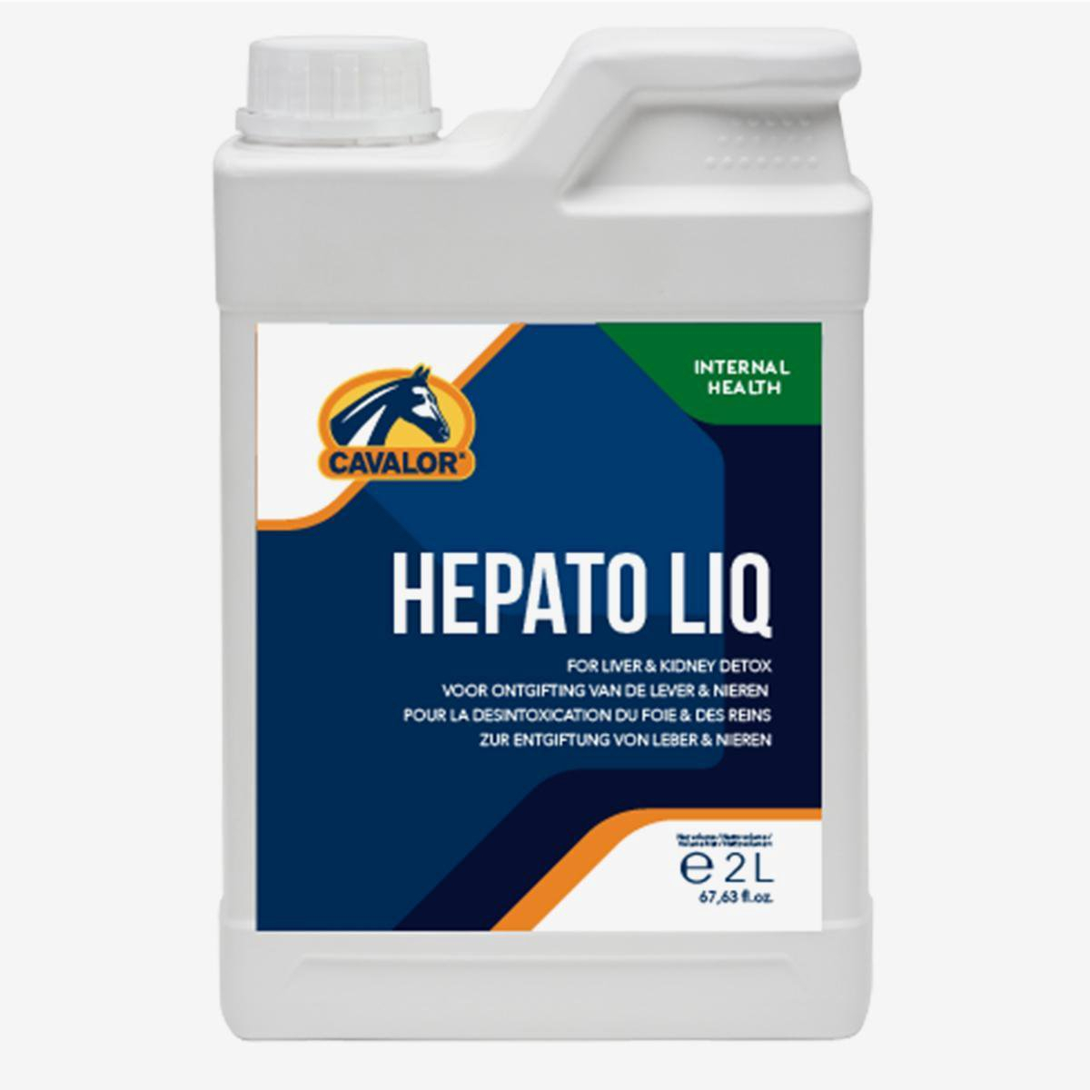 Cavalor Hepato Liq desintoxicação do fígado e dos rins para cavalos
