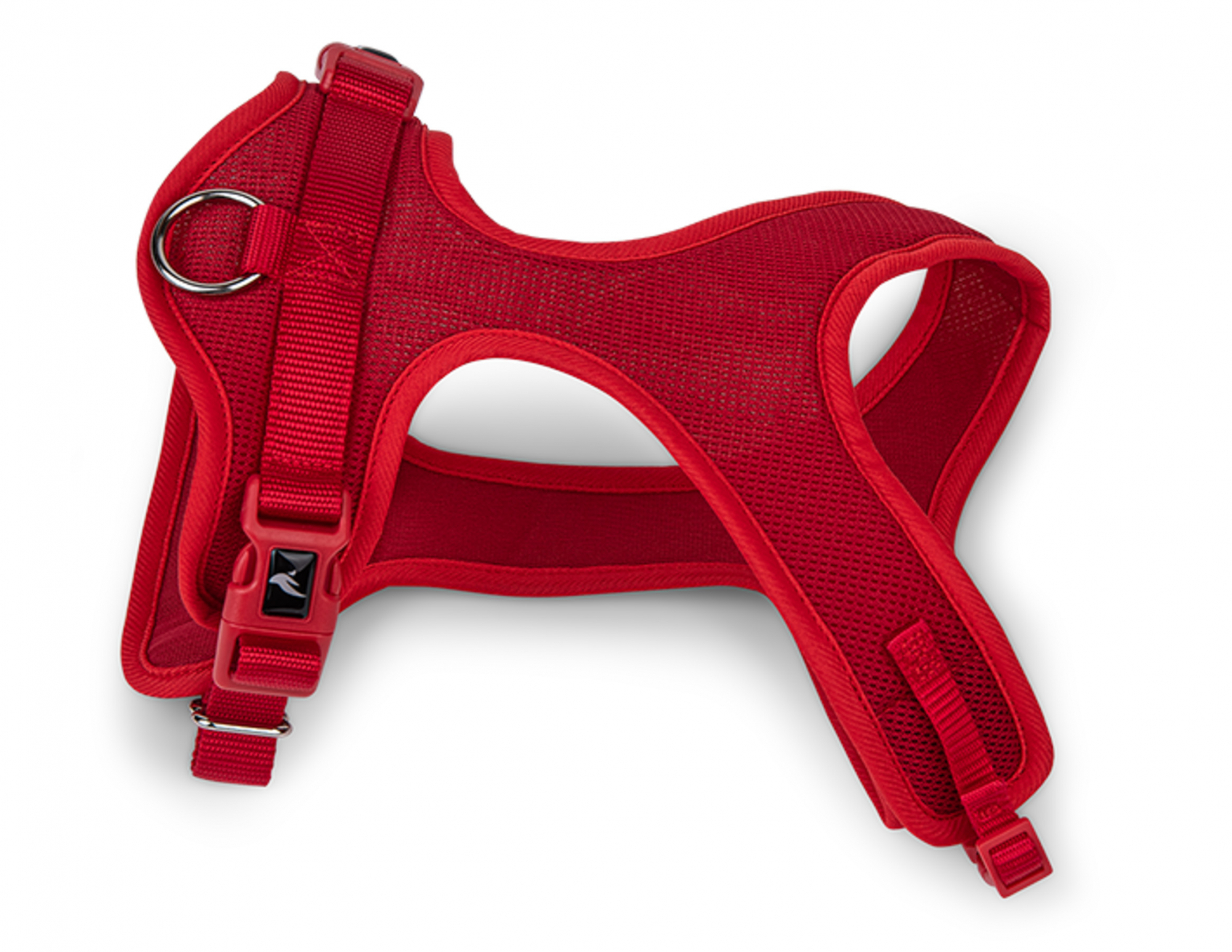 Arnês Comfort Mesh vermelho para cão - vários tamanhos disponíveis