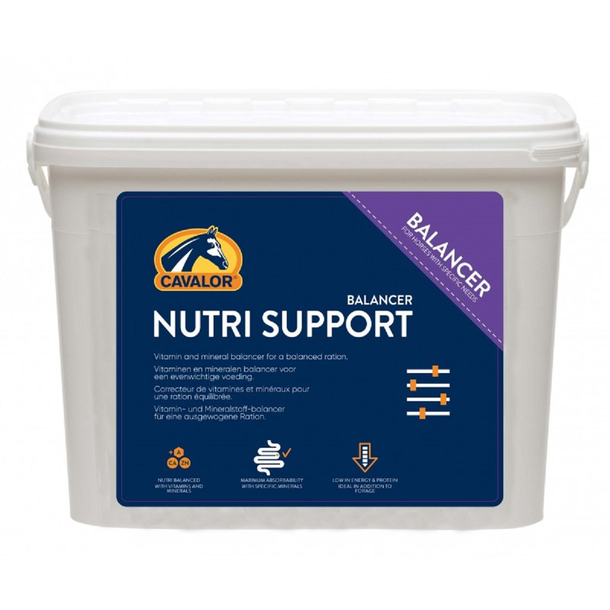 Cavalor Nutri Support Suplemento de vitaminas y minerales para caballos