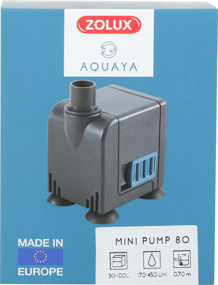 Aquaya 80 Minipumpe – Durchfluss von 170 bis 450 l/h