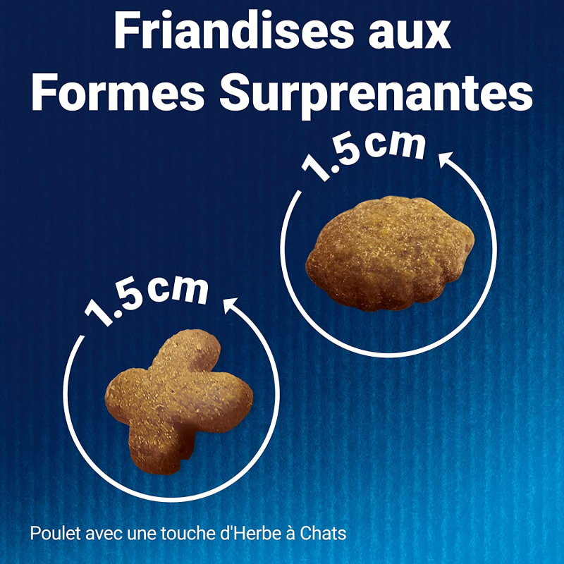 Felix Friandises Naturally delicious pour chat - 2 saveurs