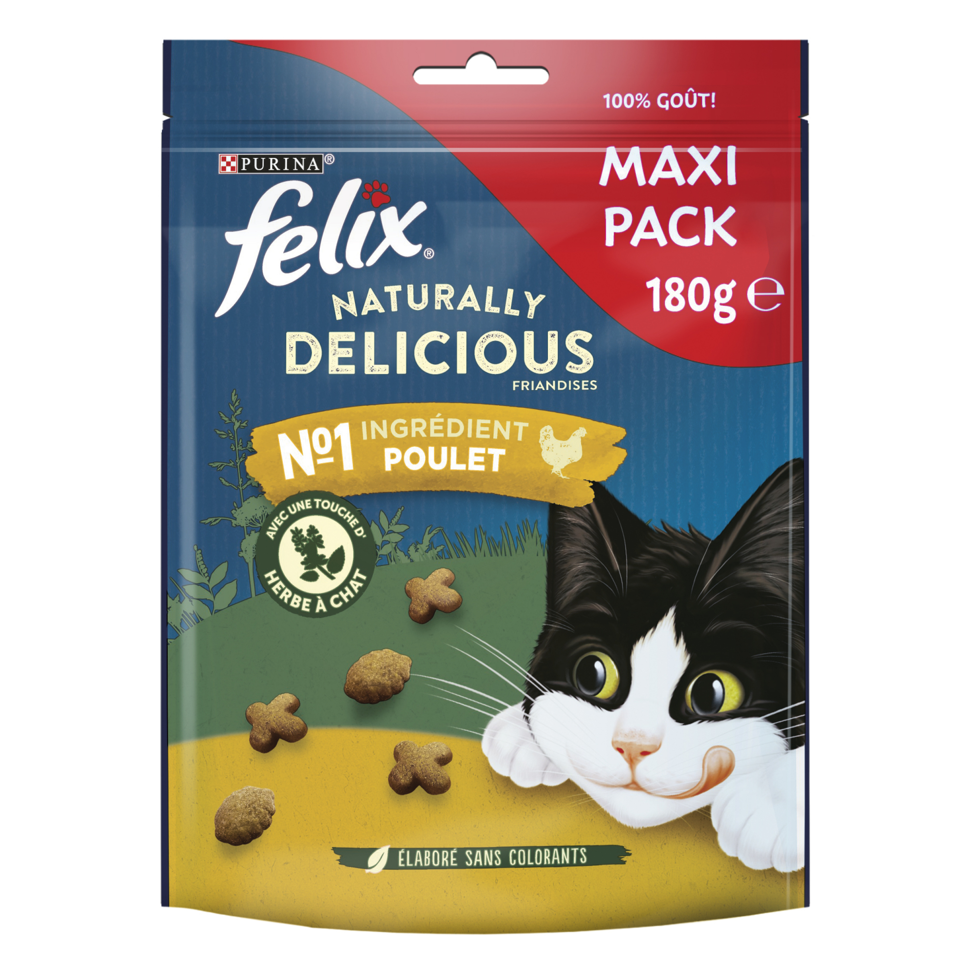 Felix Naturally Delicious Katzenleckerlis - 2 Geschmacksrichtungen