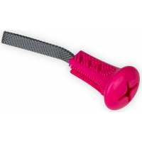 Tandspeelgoed snack toy roze TPR