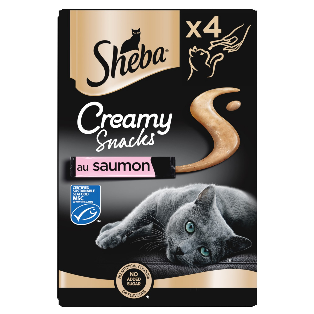 SHEBA Friandises Creamy Snacks pour chat - Plusieurs saveurs disponibles