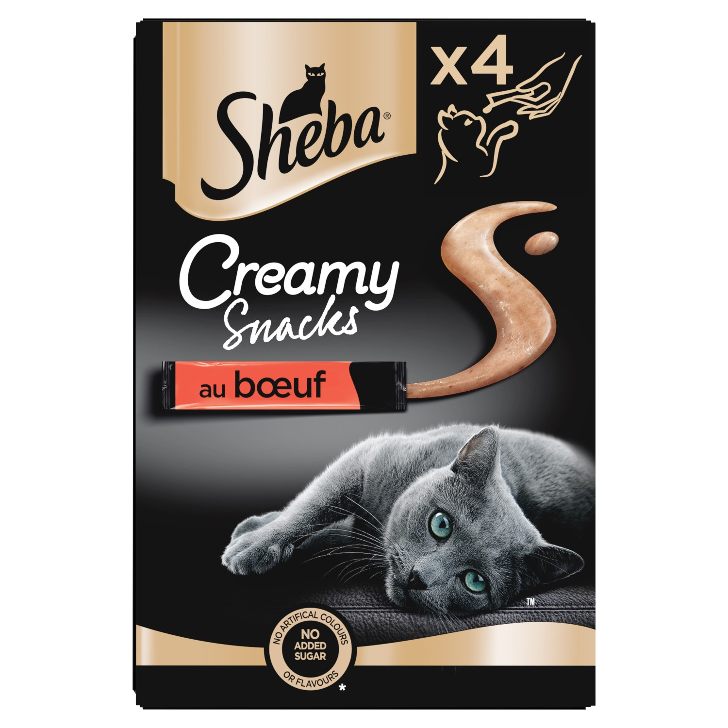 SHEBA Creamy Snacks para gato - Vários sabores disponíveis