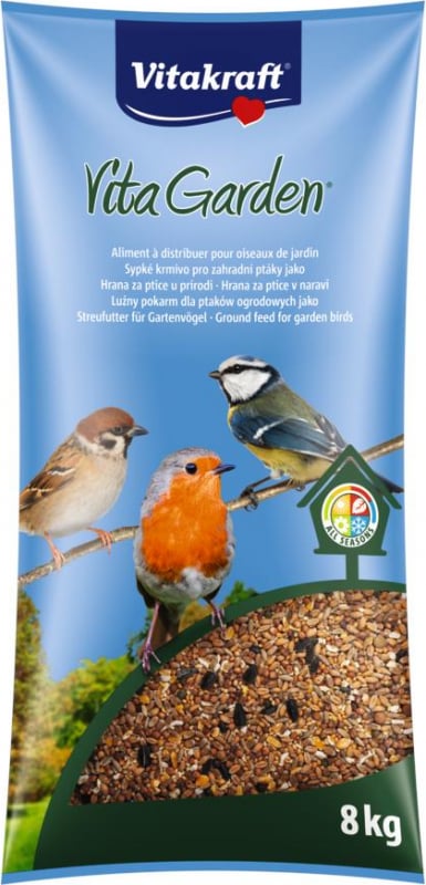 Vitakraft Vita Garden - Graines de Tournesol pour oiseaux du jardin - 1,5  Kg : : Jardin