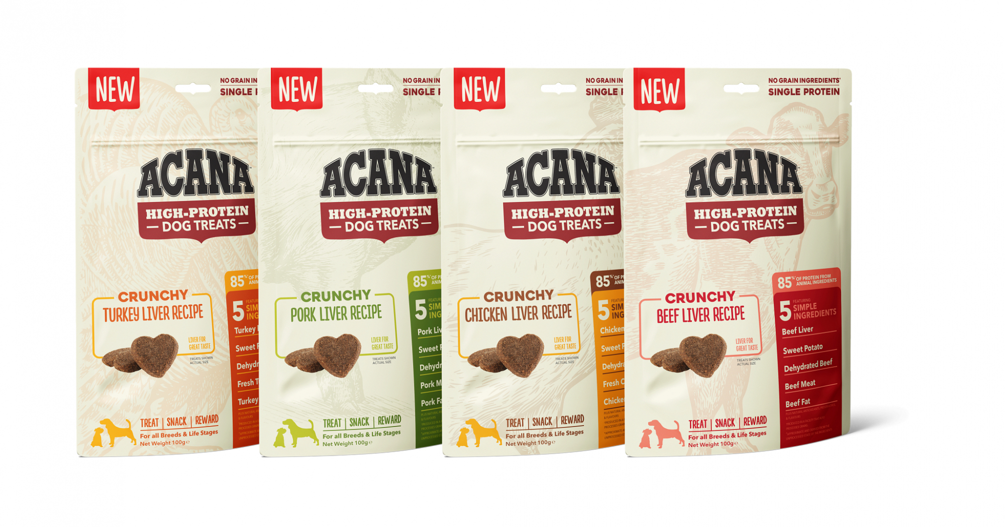 ACANA High-Protein Crunchy snacks