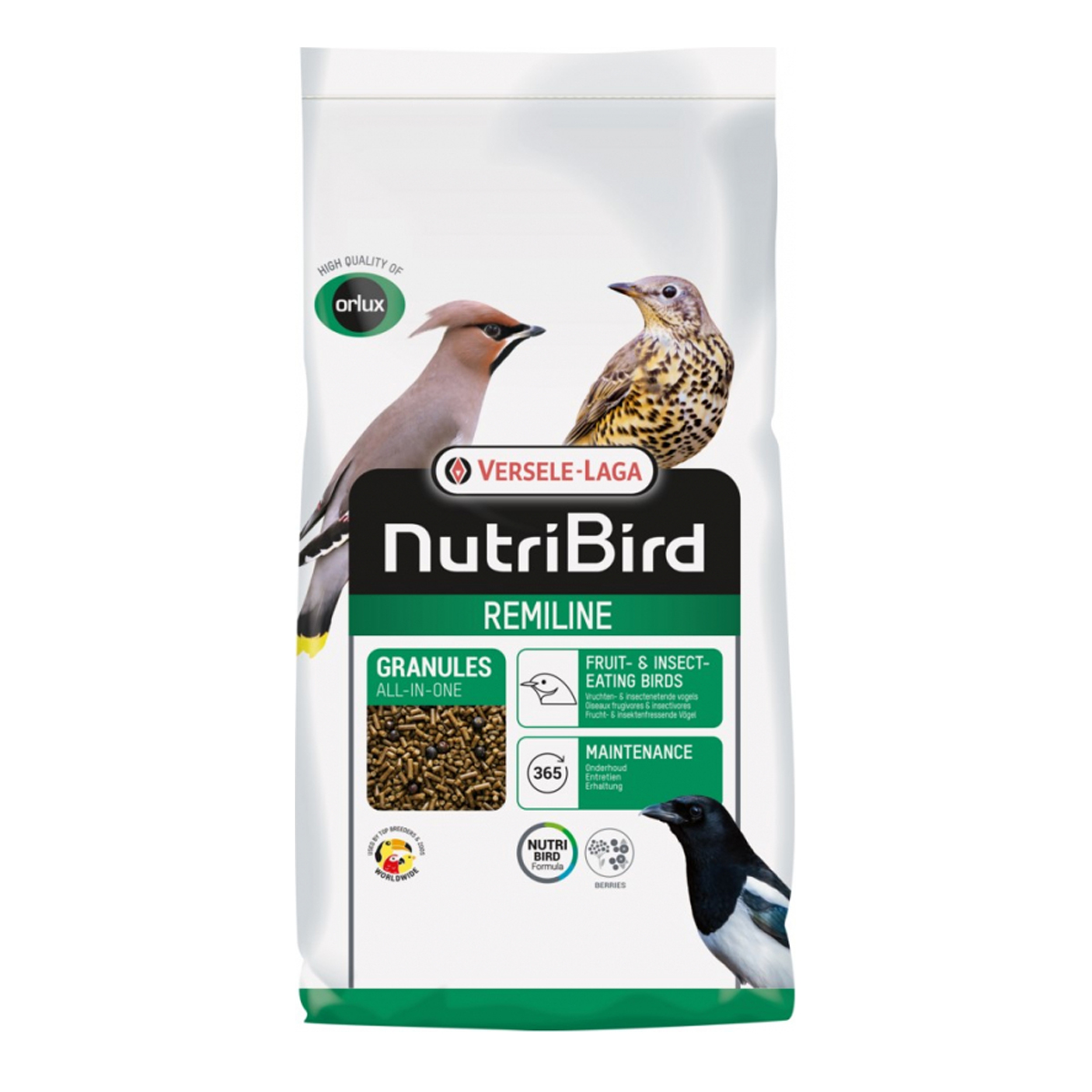 caractéristiques des graines versele laga pour oiseaux frugivores