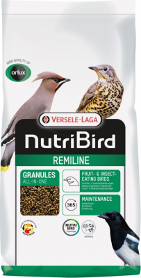 NutriBird Remiline Pateekorrel granulés universels pour oiseaux frugivores et insectivores