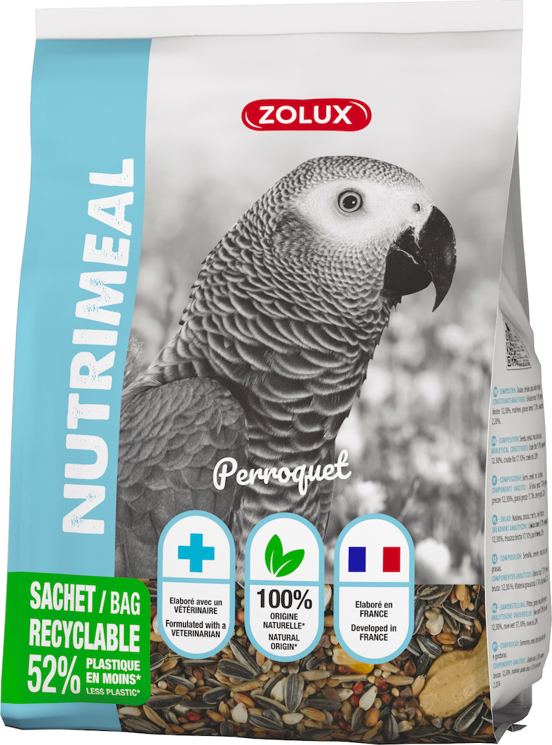 Alimento para papagaio Zolux Nutrimeal