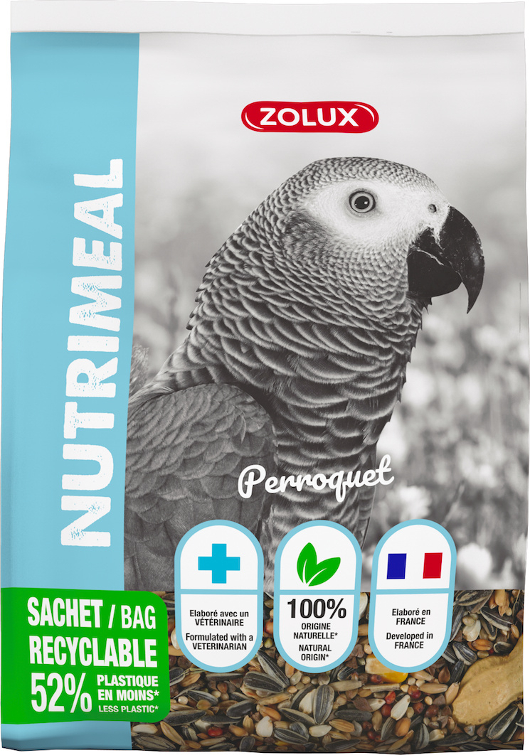 Alimento para papagaio Zolux Nutrimeal