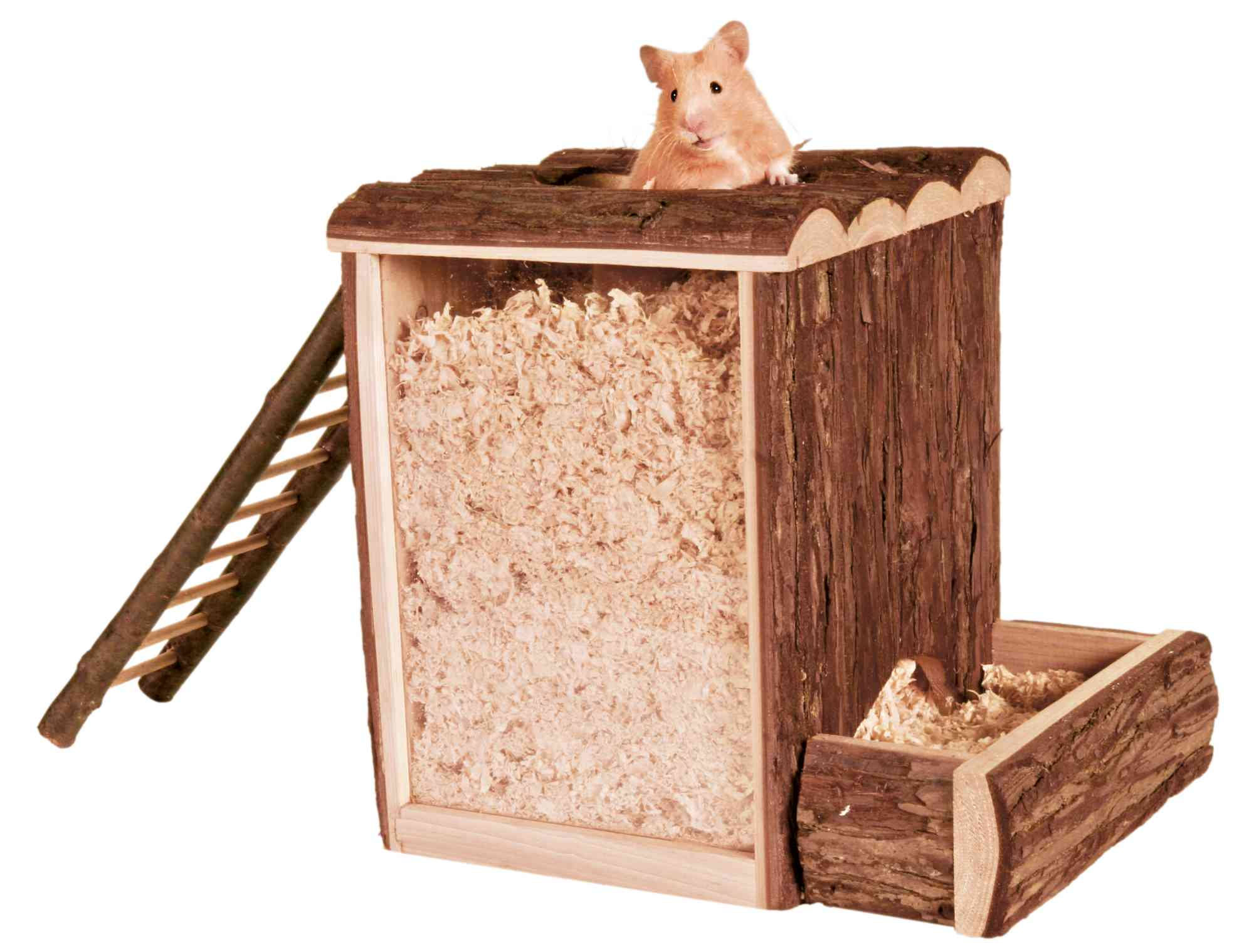 Torre de brincar e toca para roedores